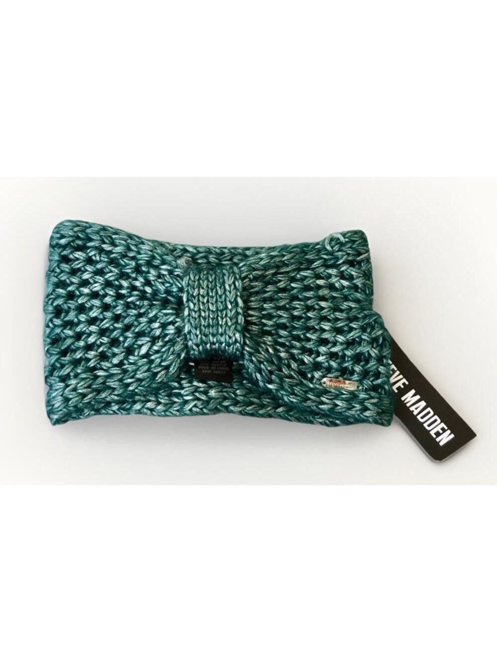 NWT Steve Madden Lagoon "Metal Detector" Knit Headband Head Warmer Wrap OS
